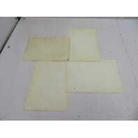 1987-1988 Porsche 928 S4 OEM Relay Fuse Box Panel Chart Guide Cards
