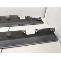 01-06 BMW M3 E46 Trim Side Skirt Pair Left & Right Steel Grey OEM