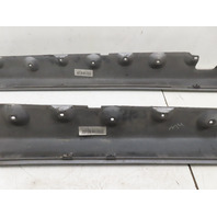 01-06 BMW M3 E46 Trim Side Skirt Pair Left & Right Steel Grey OEM