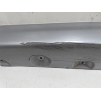 01-06 BMW M3 E46 Trim Side Skirt Pair Left & Right Steel Grey OEM