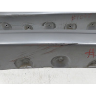 01-06 BMW M3 E46 Trim Side Skirt Pair Left & Right Steel Grey OEM