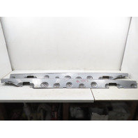 01-06 BMW M3 E46 Trim Side Skirt Pair Left & Right Steel Grey OEM