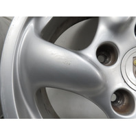 Porsche Boxster 986 Wheel Set, Five Spoke 17x8.5 17x7 Staggered 98636212605 98636212400
