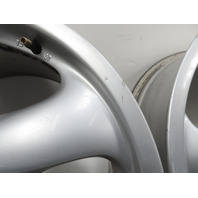 Porsche Boxster 986 Wheel Set, Five Spoke 17x8.5 17x7 Staggered 98636212605 98636212400