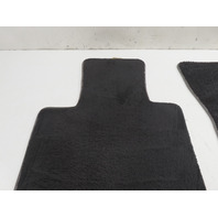 12 BMW Z4 E89 35is Floor Mat Pair, Sewn in Emblem Carpet Black Left & Right