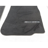 12 BMW Z4 E89 35is Floor Mat Pair, Sewn in Emblem Carpet Black Left & Right