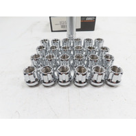 Ford F-150 6 Lug 14X2.0 Chrome Open Spline Lug Nut Wheel Install Kit w/ Socket