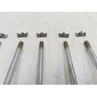 90 Porsche 944 S2 Exhaust Valve Set w/ Spring & Collet 3.0L M44.41 16V