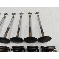 90 Porsche 944 S2 Exhaust Valve Set w/ Spring & Collet 3.0L M44.41 16V