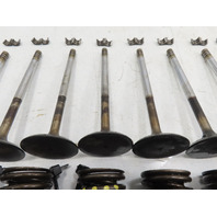 90 Porsche 944 S2 Exhaust Valve Set w/ Spring & Collet 3.0L M44.41 16V