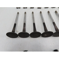 90 Porsche 944 S2 Exhaust Valve Set w/ Spring & Collet 3.0L M44.41 16V