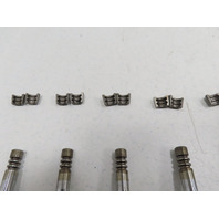 90 Porsche 944 S2 Exhaust Valve Set w/ Spring & Collet 3.0L M44.41 16V