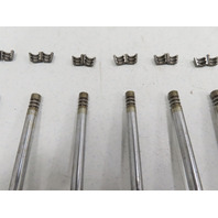 90 Porsche 944 S2 Exhaust Valve Set w/ Spring & Collet 3.0L M44.41 16V