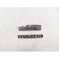 03 Mazda Miata NB2 #1270 Emblem Badge Bumper Rear MX-5 Miata