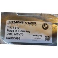 08 BMW Z4 E85 #1294 Lock Set Ignition Engine ECU Immobilizer 3.0L N52 61359127086