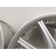 01 Porsche Boxster 986 #1300 Wheel Set Sport BBS 10 Spoke Staggard 18x8.5 & 18x9 OEM