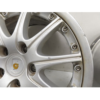 01 Porsche Boxster 986 #1300 Wheel Set Sport BBS 10 Spoke Staggard 18x8.5 & 18x9 OEM