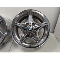 99 BMW Z3 E36 2.5L #1302 Wheel Set, Style 35 Z-Star 16x7 Chrome 36111092260