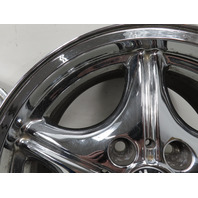 99 BMW Z3 E36 2.5L #1302 Wheel Set, Style 35 Z-Star 16x7 Chrome 36111092260