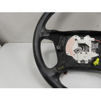 99 BMW Z3 E36 2.5L #1302 Steering Wheel, Black Leather 4-Spoke