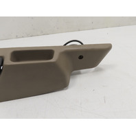 99 BMW Z3 E36 2.5L #1302 Seat Frame Track Cover Trim Left Beige