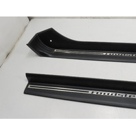 99 BMW Z3 E36 2.5L #1302 Trim Pair, Door Sill "ROADSTER" Script 51478397501, 51478397502