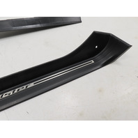 99 BMW Z3 E36 2.5L #1302 Trim Pair, Door Sill "ROADSTER" Script 51478397501, 51478397502