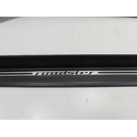 99 BMW Z3 E36 2.5L #1302 Trim Pair, Door Sill "ROADSTER" Script 51478397501, 51478397502