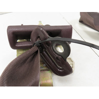87 Toyota Supra MK3 #1303 Seatbelt Pair, Front Left & Right Maroon