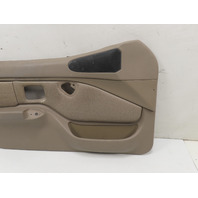 00 BMW Z3 E36 2.5L #1304 Door Panel, Oregon Leather Left Beige 99-02