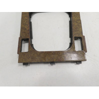 00 BMW Z3 E36 2.5L #1304 Trim, Center Console Shifter Wood Grain 51168398792