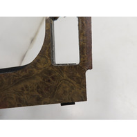 00 BMW Z3 E36 2.5L #1304 Trim, Center Console Shifter Wood Grain 51168398792
