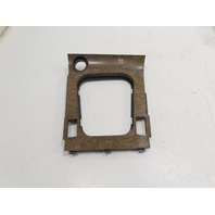 00 BMW Z3 E36 2.5L #1304 Trim, Center Console Shifter Wood Grain 51168398792