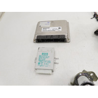 00 BMW Z3 E36 2.5L #1304 Lock & Key Set, ECU DME EWS Immobilizer Ignition M52/TU