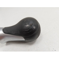 16 Nissan 370Z Convertible #1305 Shift Knob, Leather Black & Silver Manual Trans OEM