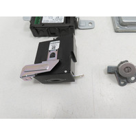 16 Nissan 370Z Convertible #1305 Lock Set, ECU Module Ignition Door Key Cylinder Fob