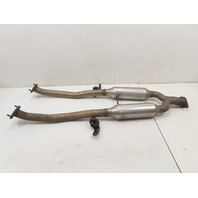 16 Nissan 370Z Convertible #1305 Intermediate Pipe Muffler Mid Exhaust Resonator 20300-1EA0A