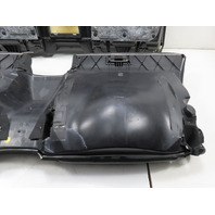 12 BMW 650i F12 Convertible #1306 Seat Set, Bottom & Backrest Cushion Black Rear