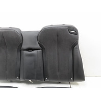 12 BMW 650i F12 Convertible #1306 Seat Set, Bottom & Backrest Cushion Black Rear