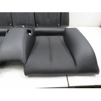 12 BMW 650i F12 Convertible #1306 Seat Set, Bottom & Backrest Cushion Black Rear