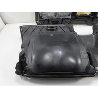 12 BMW 650i F12 Convertible #1306 Seat Set, Bottom & Backrest Cushion Black Rear