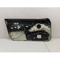 12 BMW 650i F12 Convertible #1306 Door Panel Trim, Black Nappa Black Wood Right