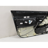 12 BMW 650i F12 Convertible #1306 Door Panel Trim, Black Nappa Black Wood Right