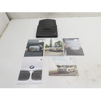 12 BMW 650i F12 Convertible #1306 Owners Manual, Books w/ Pouch Case