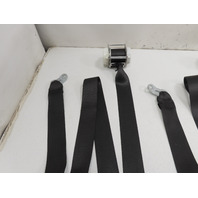 12 BMW 650i F12 Convertible #1306 Seatbelt Buckle Pair Seat Rear Retractor L& R