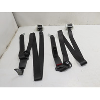 12 BMW 650i F12 Convertible #1306 Seatbelt Buckle Pair Seat Rear Retractor L& R