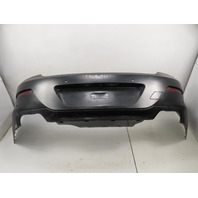 12 BMW 650i F12 Convertible #1306 Bumper Cover w/ PDC Sensor Rear Orion Silver
