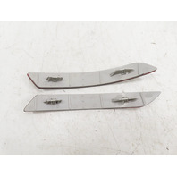 12 BMW 650i F12 Convertible #1306 Bumper Cover w/ PDC Sensor Rear Orion Silver