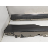 12 BMW 650i F12 Convertible #1306 Side Skirt Pair Rocker Panel Trim Left & Right 51777223081, 51777223082