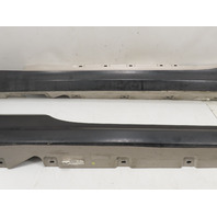 12 BMW 650i F12 Convertible #1306 Side Skirt Pair Rocker Panel Trim Left & Right 51777223081, 51777223082